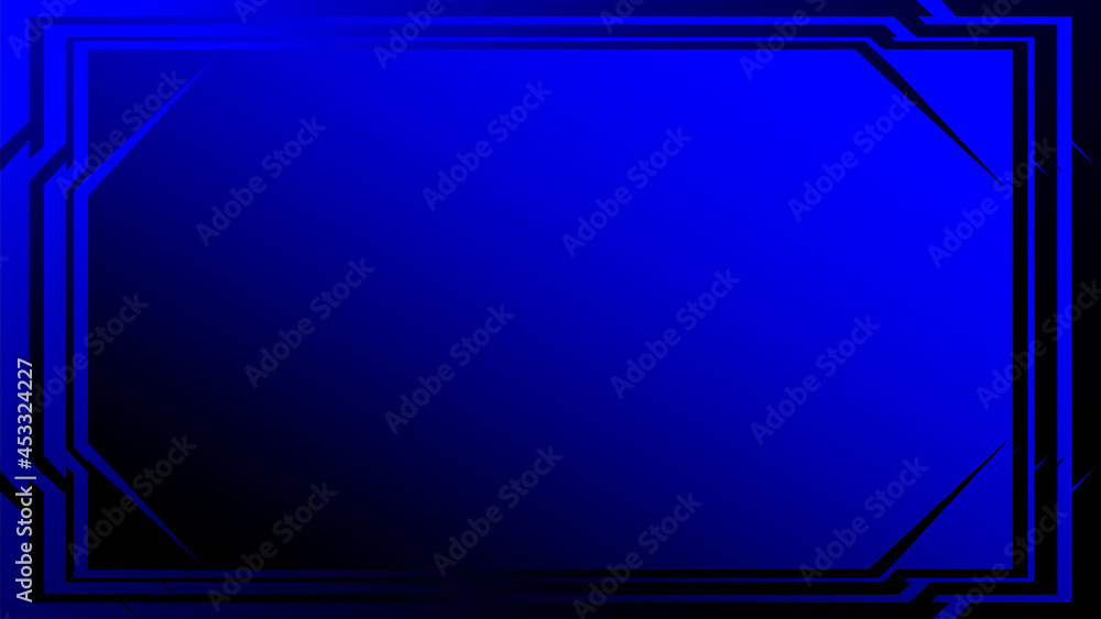 Abstract background of modern technology design forms a unique frame. Vector illustration