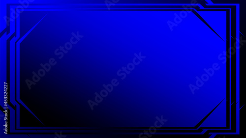 Abstract background of modern technology design forms a unique frame. Vector illustration