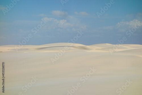 Lencois Maranhenses national park, Brazil. Dunes and lagoons, paradise tourist destination © Caio