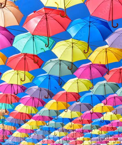 Colorful Umbrella Decoration 
