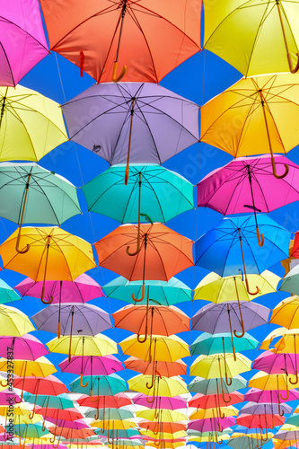 Colorful Umbrella Decoration 