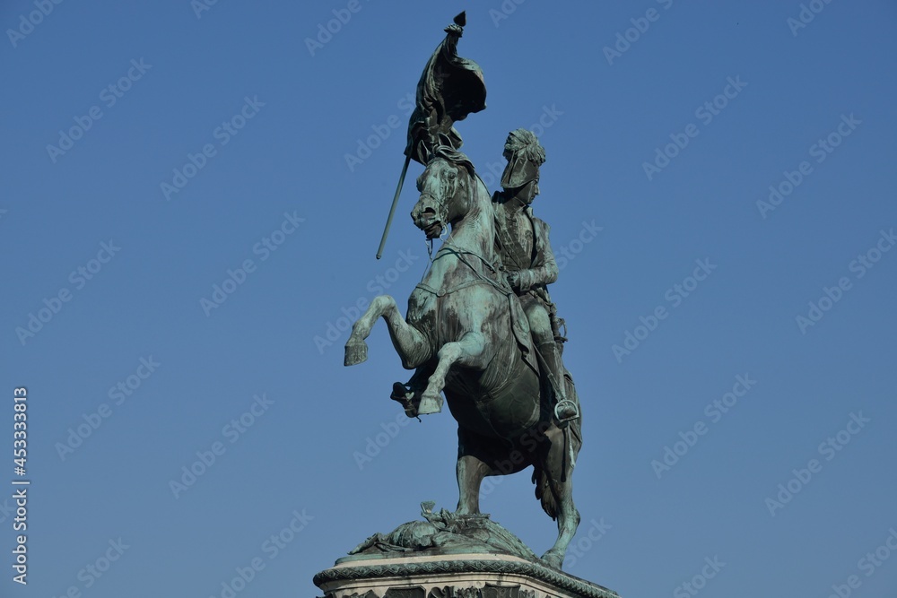 Erzherzog Karl Denkmal Heldenplatz Wien Österreich, 11.08.2013 Erzherzog Karl Denkmal Heldenplatz Wien Österreich, 11.08.2013