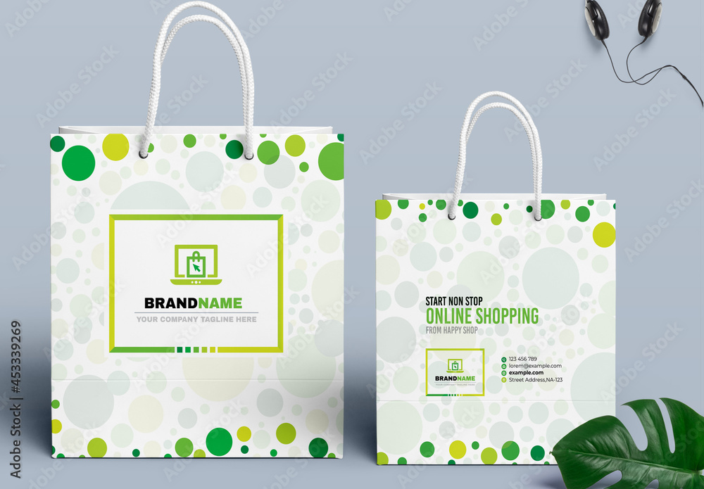 Shopping Bag Design Template Stock Template Adobe Stock Shopping Bag Design Template Stock Template Adobe Stock
