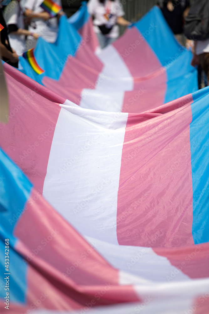 LGBT, pride, rainbow flag as a symbol of lesbian, gay, bisexual, transgender, and queer pride and LGBTQ social movements