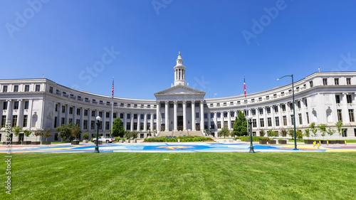 Denver's neoclassical City and County Building opened in 1932.