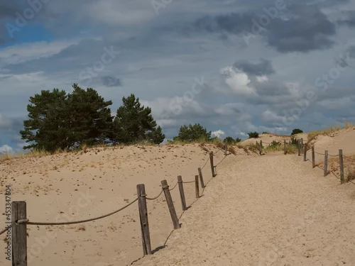 Fototapeta samoprzylepna Wydmy w Słowińskim Parku Narodowym