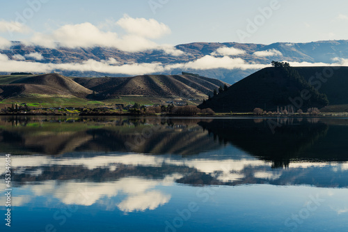 hills by the lake