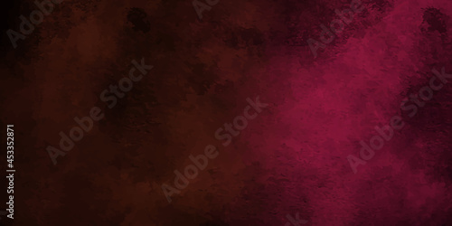 brush painted abstract colorful red paper texture.colorful grunge old wall concrete hand pained red texture background.