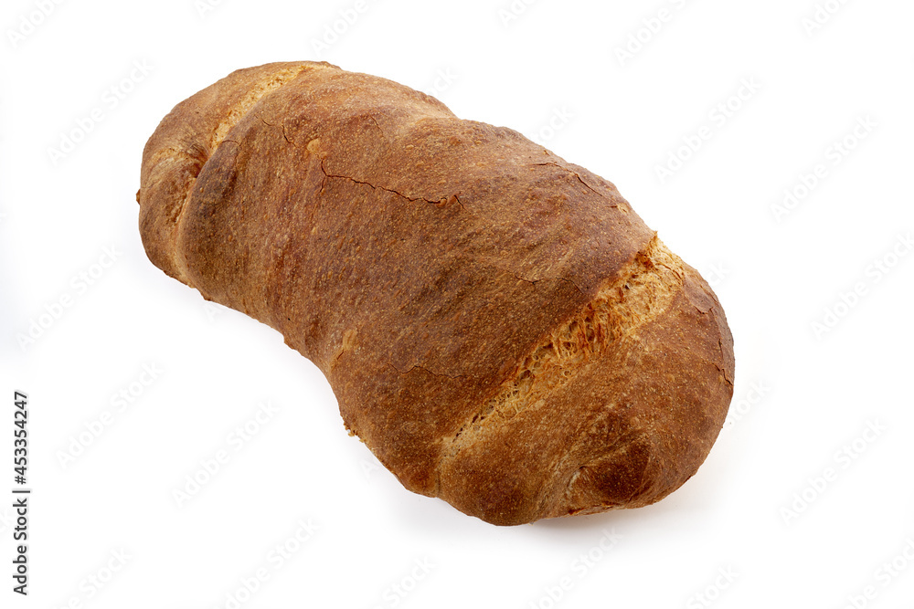 full body bread isolated on white background full body bread isolated on white background