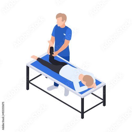 Physiotherapy Leg Massage Composition