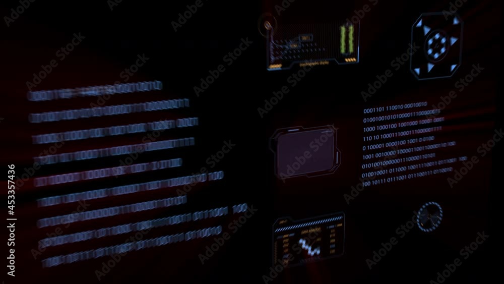 High tech UI of bars charts and graphs animation with dark theme blue on black background. 4K hd. Digital hud graphic. High tech UI of bars charts and graphs animation with dark theme blue on black background. 4K hd. Digital hud graphic.