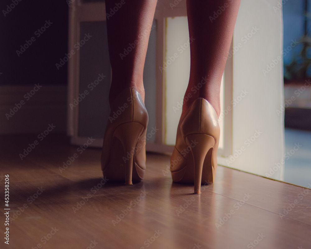 Beautiful woman legs and shoes Beautiful woman legs and shoes