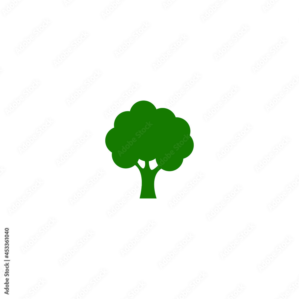 vector illustration of a tree for an icon, symbol or logo vector illustration of a tree for an icon, symbol or logo