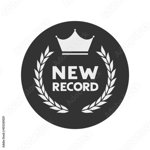 New record symbol