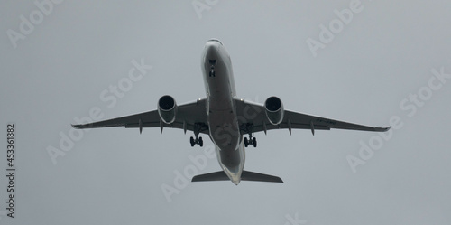 airplane in flight