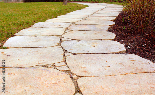 Stone pathway