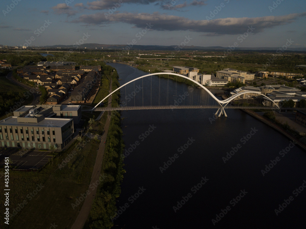 Fototapeta premium city harbour bridge