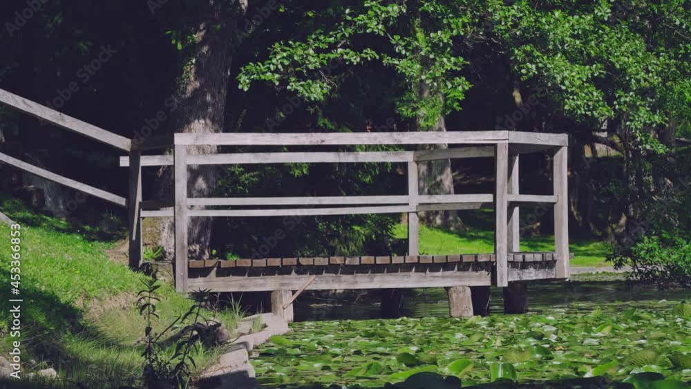 wooden bridge wooden bridge
