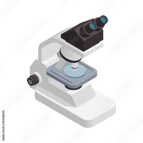 Lab Binocular Microscope Composition