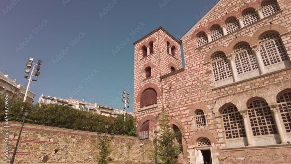 The Church of Saint Demetrius in Thessaloniki city, Greece The Church of Saint Demetrius in Thessaloniki city, Greece