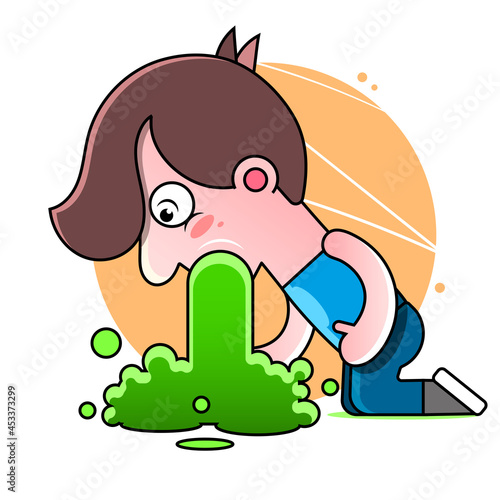 Drunk man, drunk look, funny face.Vector print of a T-shirt