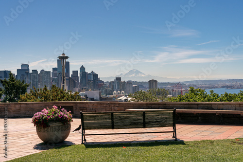 View of Downtown Seattle Space Needle from Kerry Park