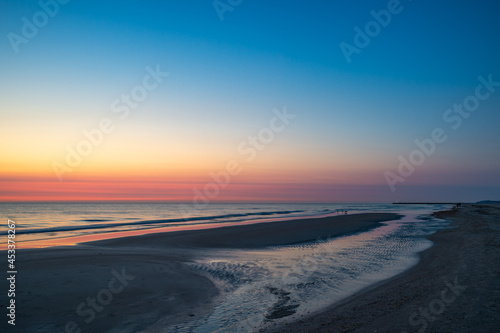 Sunset at Løkken Beach