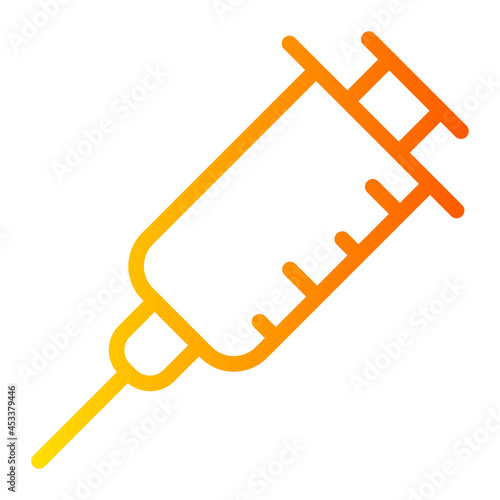 syringe gradient icon