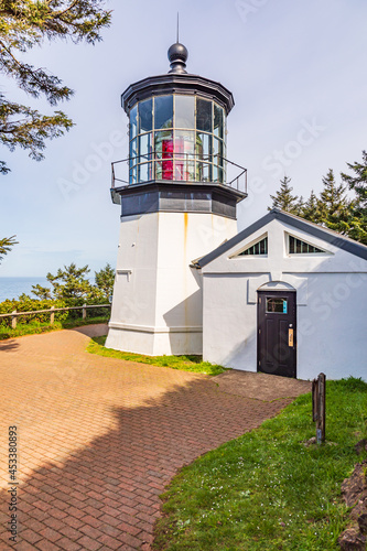 Cape Meares lighthouse on the Oregon coast. photo