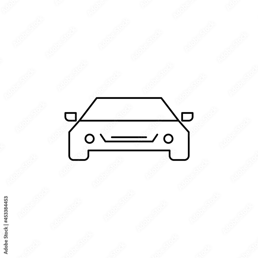 travel car transport icon vector