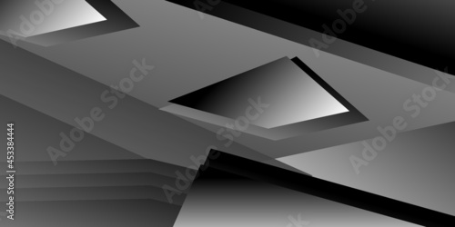 Abstract Black white background © musich