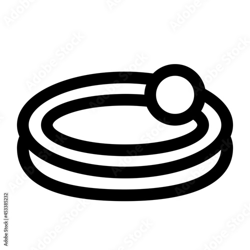Sandbox Line Icon Vector