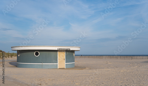 Lifeguard station at the beach
