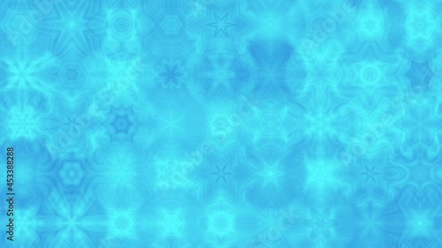 Abstract Kaleidoscope Mandala Digital Video Art