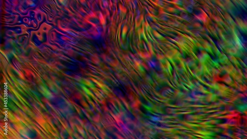 Abstract Digital Dispersion Video Effect Visual