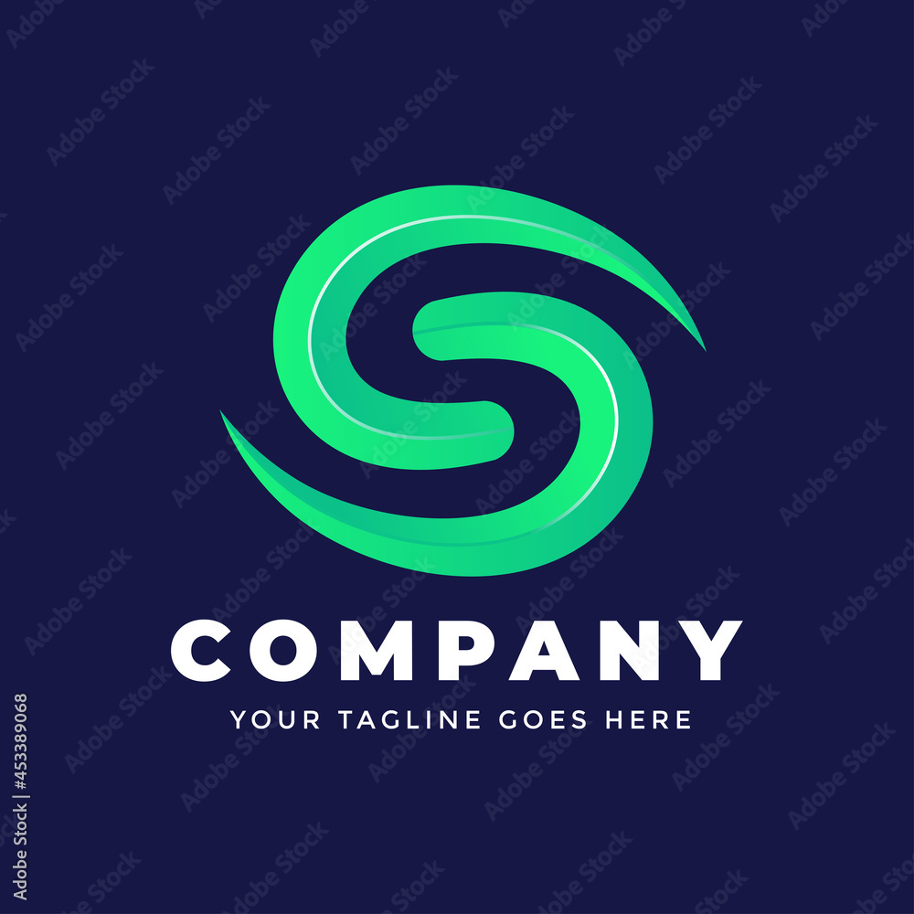 Fototapeta premium Letter S Logo Template