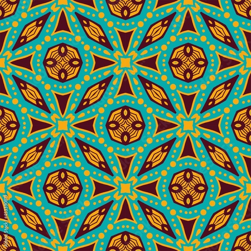 Pattern background ornament. Seamless decorative design ready for print