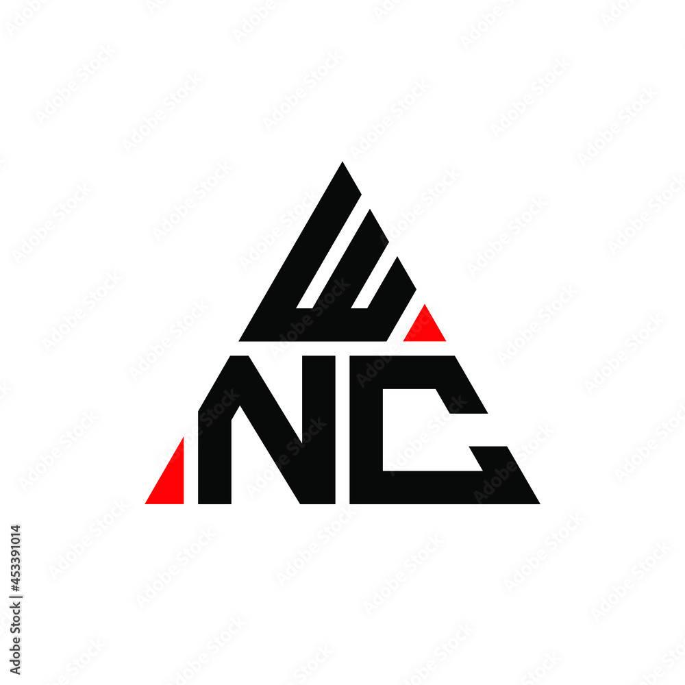 WNC triangle letter logo design with triangle shape. WNC triangle logo design monogram. WNC triangle vector logo template with red color. WNC triangular logo Simple, Elegant, and Luxurious Logo. WNC WNC triangle letter logo design with triangle shape. WNC triangle logo design monogram. WNC triangle vector logo template with red color. WNC triangular logo Simple, Elegant, and Luxurious Logo. WNC