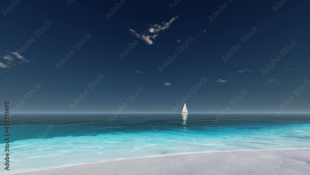 Perfect sky and water of ocean. Amazing sea landscape. Seascape background. Tourism, travel, holdiay, summer concept. Perfect sky and water of ocean. Amazing sea landscape. Seascape background. Tourism, travel, holdiay, summer concept.