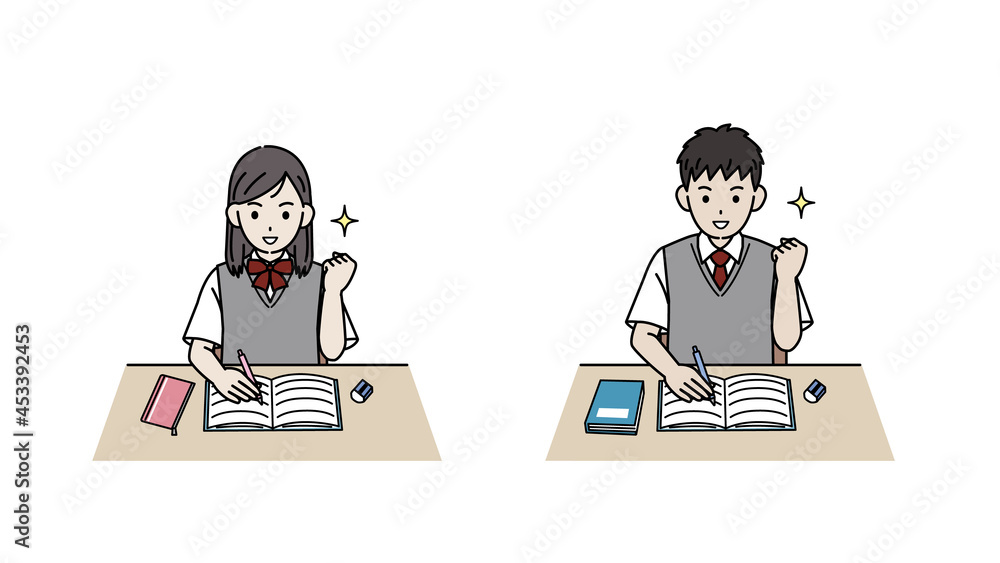 勉強する学生 やる気 授業 宿題 中高生 高校生 中学生 男女 モチベーション イラスト素材 Stock Vektorgrafik Adobe Stock 勉強する学生 やる気 授業 宿題 中高生 高校生 中学生 男女 モチベーション イラスト素材 Stock Vektorgrafik Adobe Stock