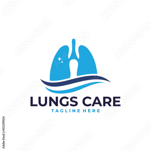 lungs pixel logo icon vector isolated