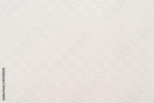 テクスチャ-白の格子模様のシンプルな紙背景
