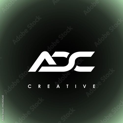 ADC Letter Initial Logo Design Template Vector Illustration photo