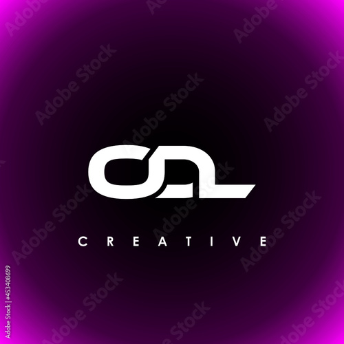 ODL Letter Initial Logo Design Template Vector Illustration photo