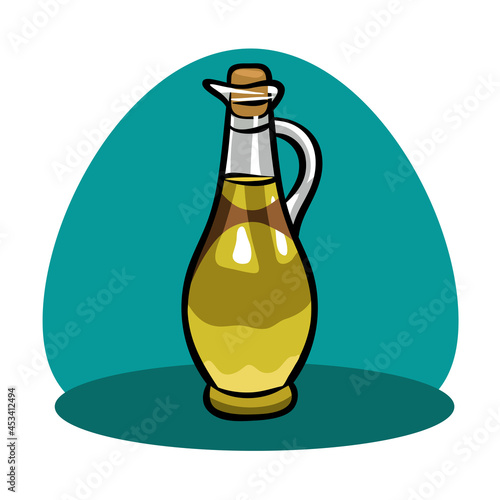 Bottle of olive oil icon1