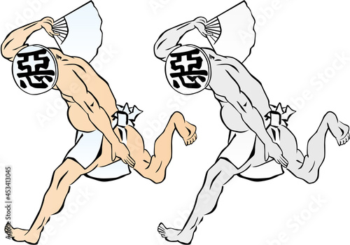浮世絵　踊独稽古　その3