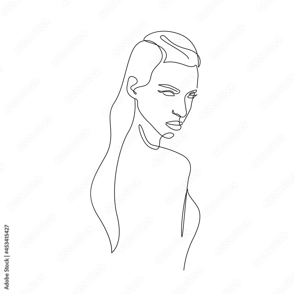 Woman Line Drawing. Abstract Minimal Female Figure Icon, Logo. Continuous One Line Woman Nude Illustration. Modern Trendy Contour Drawing. Vector EPS 10. Woman Line Drawing. Abstract Minimal Female Figure Icon, Logo. Continuous One Line Woman Nude Illustration. Modern Trendy Contour Drawing. Vector EPS 10.