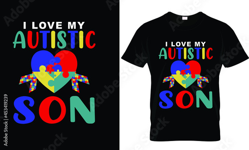 AUTISM T-SHIRT DESIGN-Autism puzzle T Shirt, T Shirt Design Idea,