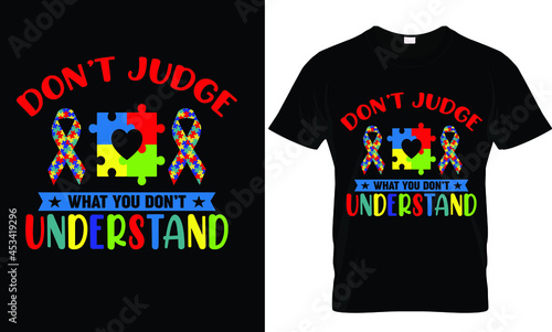 AUTISM T-SHIRT DESIGN-Autism puzzle T Shirt, T Shirt Design Idea,