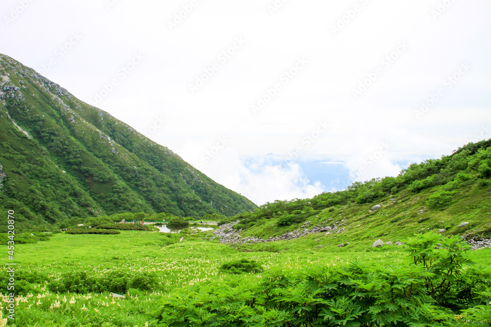 Naklejka premium 木曽駒ヶ岳